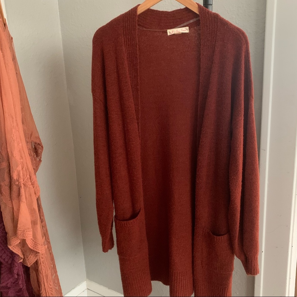 Dry Goods Cardigan - Rust